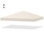 Gazebo roof 300x300cm., beige