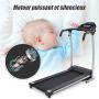 Electric treadmill, foldable, 132 × 1113 × 61 cm
