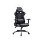 Ergonomic gaming chair, black