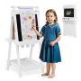 Double-sided drawing board 55x66x126cm., various colors