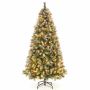 Artificial LED Christmas tree 106x195cm., green color