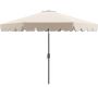 Outdoor umbrella 300x251cm., beige/black