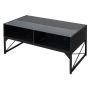 Coffee table 105x55x50cm., black