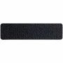 Set of 15 non-slip stair mats 76x20cm, dark grey