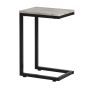 Coffee table 40x30x60cm., black/gray