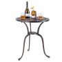 Outdoor table 61x61x71cm., copper color