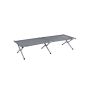 Camping cot/bed 210 x 72 x 45 cm, grey