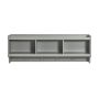 Wall-mounted clothes rack 100x25x35cm, gray