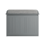 Hallway bench 62x26x46cm., gray