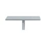 Folding wall table 60x40x26cm., gray