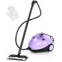 Steam cleaner, 1.5 l, 19 accessories, Purple, 24 × 43 × 119 cm