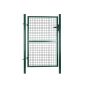Metal garden gate 106 x 150 cm, green GGD200G