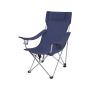 Set of 2 camping chairs, blue