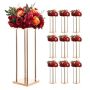 Kukkatelineet VEVOR LJL-8021, 10 kpl, Kultaiset, 20 × 60 × 20 cm