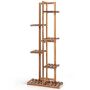 Flower stand, 6-tier, 7-place, 50 × 124 × 19 cm
