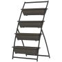 Flower stand Outsunny 76x79x162cm., brown/black