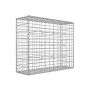 Gabion 100x80x30cm., silver color