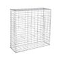 Gabion 100 x 95 x 30 cm. GGB193, silver color