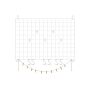 Hanging wall grids for hanging photos/jewelry, 2 pcs. LPP02W
