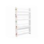 4-tier bookcase, white
