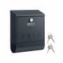 Wall-mounted mailbox, anthracite