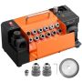 Poranteroitin VEVOR MR-13A, 3–15 mm, 13 holkkia, 290 × 160 × 140 mm