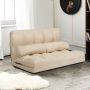 Floor sofa, 6 positions, Sand, 180.34 × 113.03 × 13.97 cm