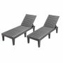 Bed, 2 pcs, 190 × 57.5 × 29 cm