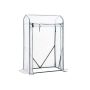 Polyethylene greenhouse white 100 x 50 x 150 cm