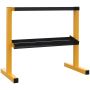 Dumbbell rack Sportnow 92.5x50.5x80.5cm., yellow/black