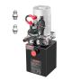 Hydraulinen voimanlähde VEVOR TDDC12V-1.6KW-S-4L, Kaksitoiminen, 44,5 × 18,5 × 17,5 cm