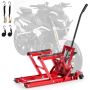 Hydraulinen moottoripyöränostin VEVOR ZX0901-3C, 4 pyörää, 104,5 × 36 × 74,5 cm