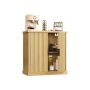Буфет VASAGLE MAXE BBK344Y01, С регулируемой полкой, 40 × 76 × 80 см