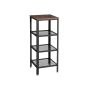 Small freestanding shelf, industrial design