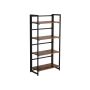 Industrial design folding 4-tier shelf