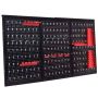 Tool holder, set of 3 panels, 48 ​​× 24 × 0.8 inches