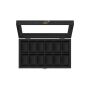 Watch box 21x35x8.5cm., black