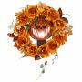 Riippuva Halloween-seppele, 44 LED, 44 × 44 × 9 cm