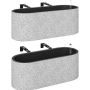 Riippuruukut Aosom 84H-671V00GY, 2 kpl, Harmaat, 42 × 15 × 16 cm