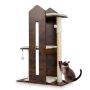 Cat scratching post, 3 platforms, 80 × 120 × 40 cm