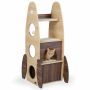 Cat scratching post, 4 tiers, 42.5 × 40 × 120 cm