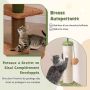 Cat scratching post, multi-level, 48 × 48 × 152 cm