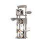 Feandrea cat tree, 2 caves, 2 hammocks, 5 scratching posts, 59 × 48 × 190.7 cm