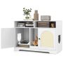 Cat litter box, 2 compartments, 108 × 50 × 74 cm