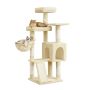 Cat house with scratching post Feandrea, 4 scratching posts, 48 ​​× 48 × 136 cm