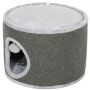 Cat house PawHut 40x40x30cm., gray/cream color