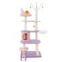 Cat scratching post with hammock, 59 × 49 × 140 cm