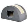 Cat house PawHut 48.5x30x30cm., gray/beige