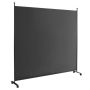 Room divider, 1 panel, 4 castors, 184 × 184 × 30 cm
