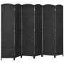 Tilanjakaja Aosom 830-814V01BK, 6 osaa, Musta, 240 × 170 × 1,6 cm
